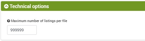 ebay listing config tech options